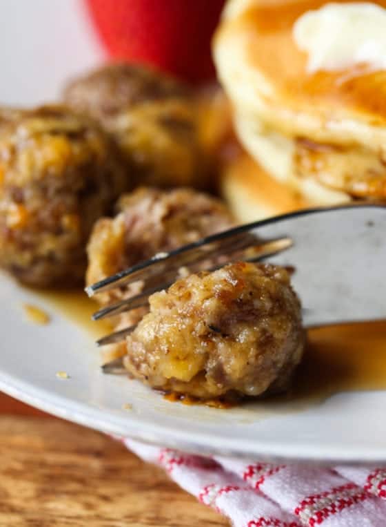 Easy Breakfast Meatballs Cookies and Cups