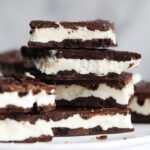 Image of a Stack of Oreo Cookie Bark