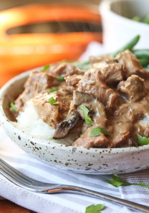 Image of Easy Slow Cooker Beef Tips