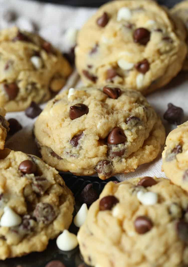 Triple Chip Pudding Cookies