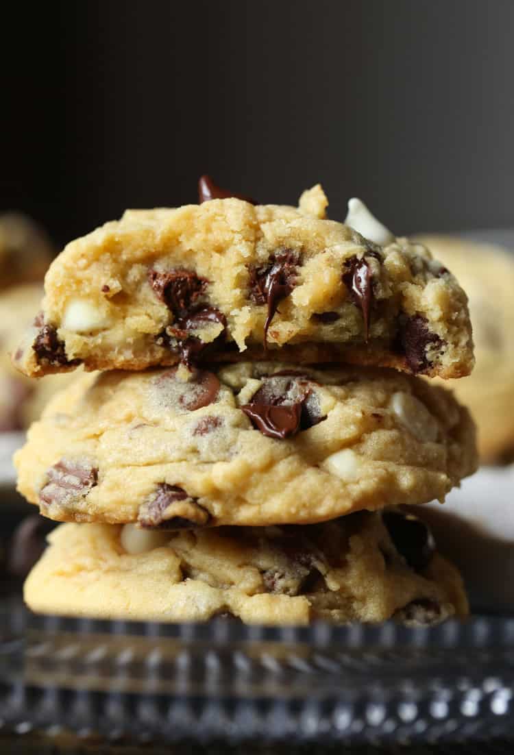 Triple Chocolate Chunk Cookies - I Heart Naptime