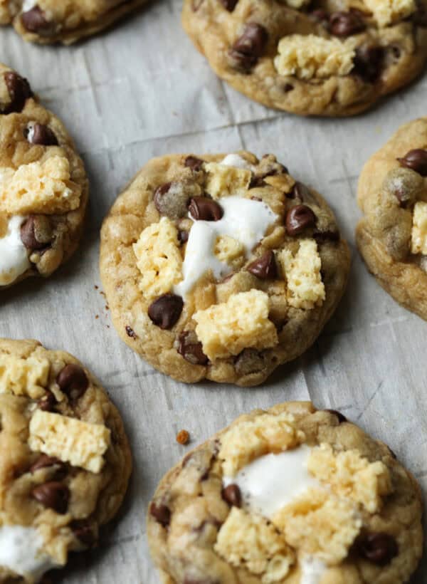 krispie treat chocolate chip cookies
