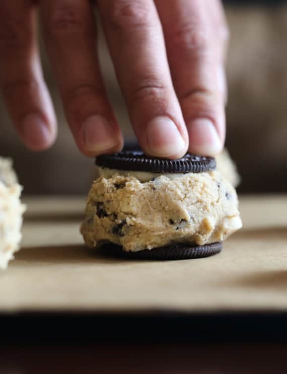 Outrageous Cookies & Cream Cookies | Chocolate Chip + Oreo Cookies!