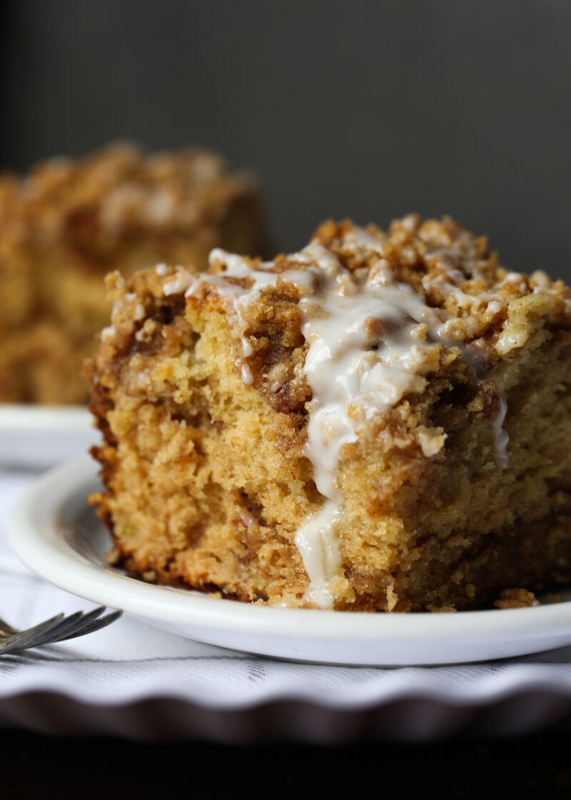 sour cream apple cake