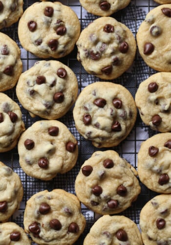 CHEWY Chocolate Chip Cookies are a new favorite cookie recipe with a secret ingredient!