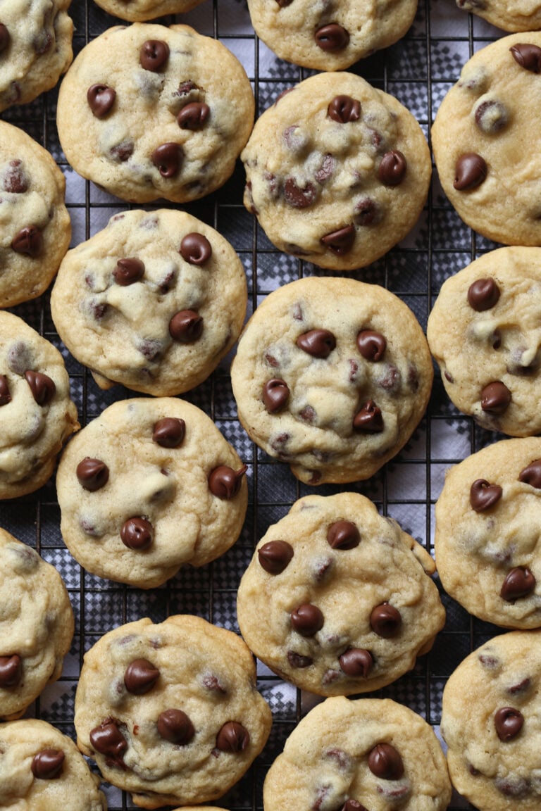 CHEWY Chocolate Chip Cookies are your new favorite cookie recipe with a secret ingredient.