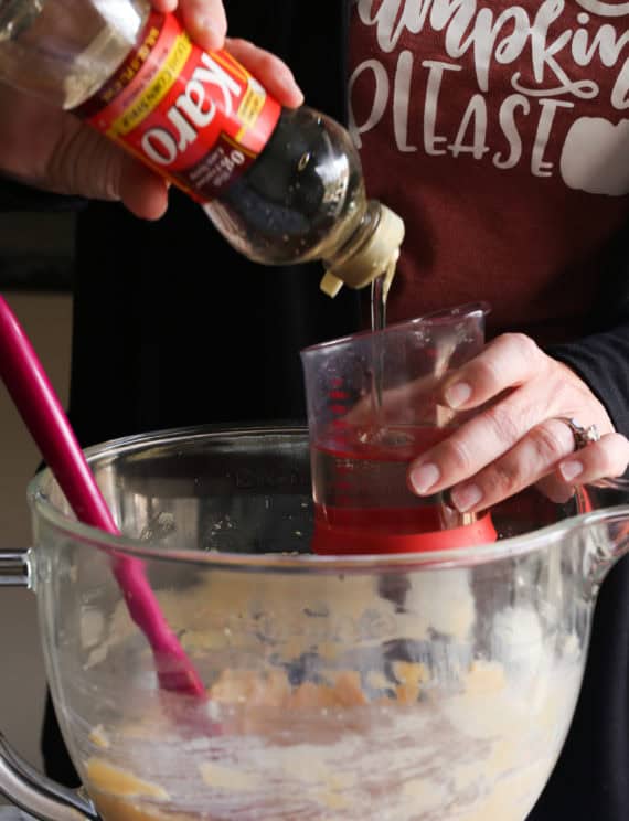 Karo Syrup makes these extra chewy chocolate chip cookies