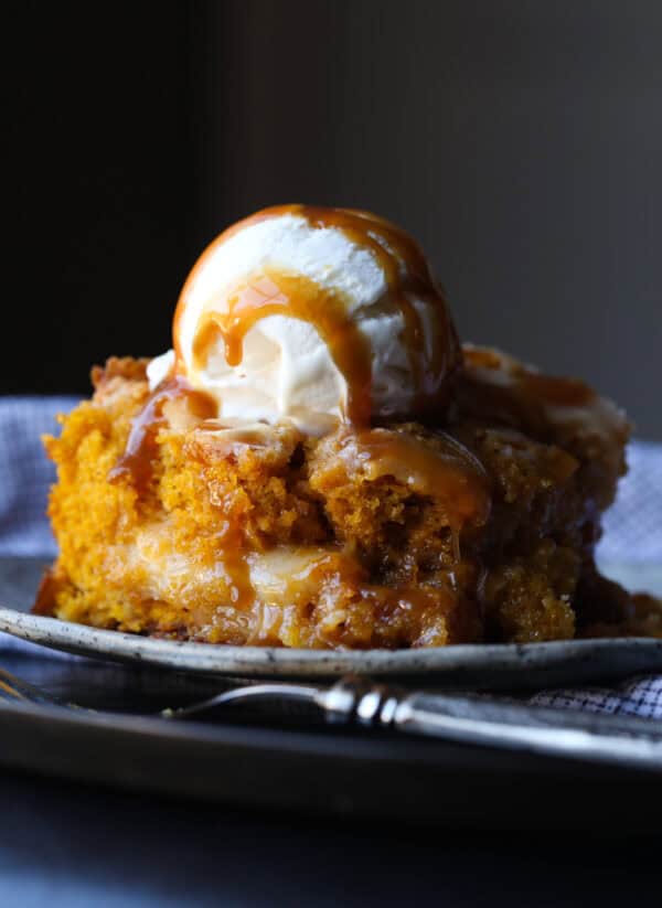 pumpkin earthquake cake
