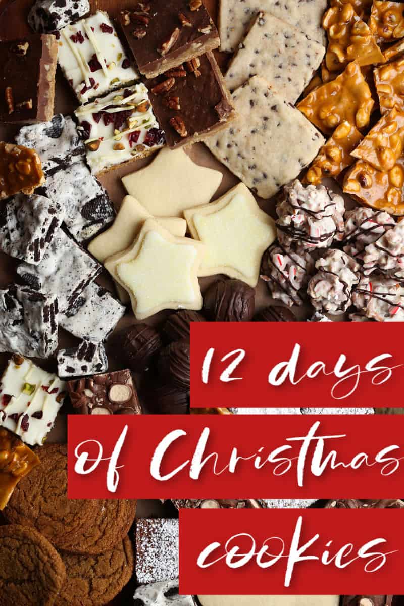 12 Days of Christmas Cookies