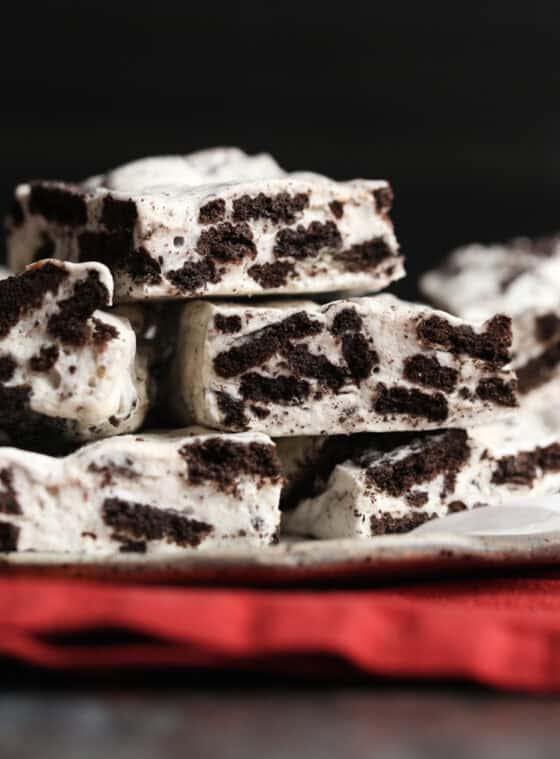 Cookies and Cream Marshmallow Bars