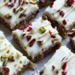 Cranberry Pistachio Bliss Bars