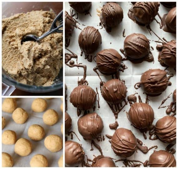 How to make easy peanut butter balls