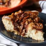 Easy Caramel Pecan Coffee Cake is the best coffee cake ever!