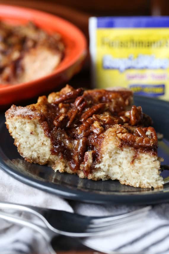 The Best Coffee Cake - Caramel Pecan Coffee Cake