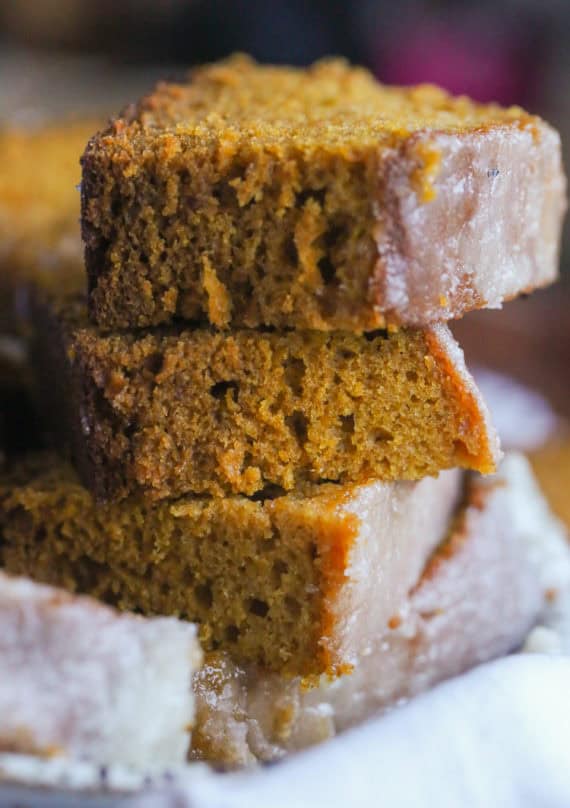 Pumpkin Honey Beer Bread is a soft, sweet pumpkin bread recipe