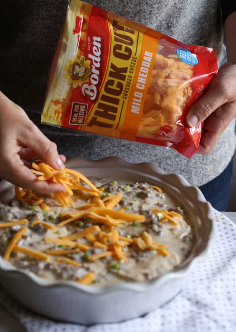 sausage gravy and biscuit bake