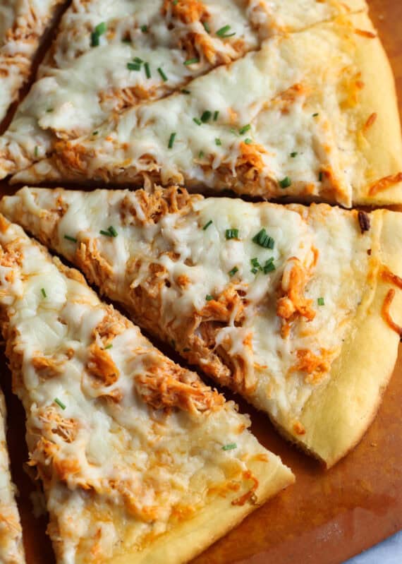 Buffalo Chicken Pizza Quick and Easy Pizza