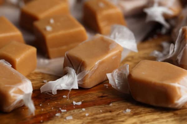 Homemade Caramels | Cookies and Cups