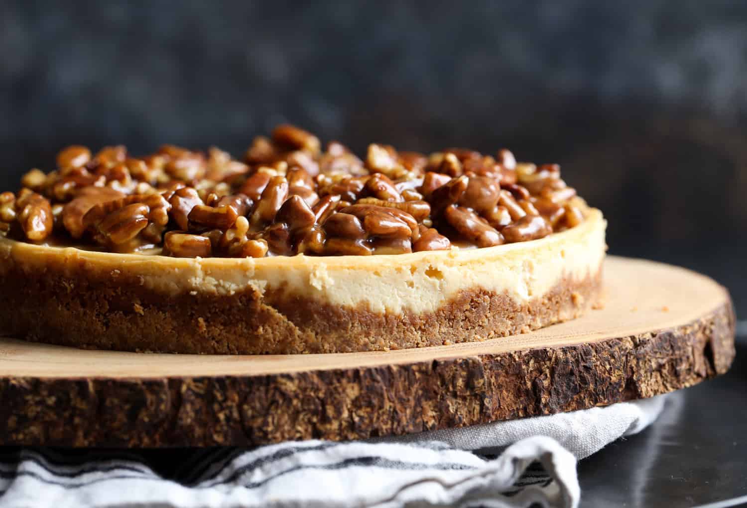 Pecan Pie Cheesecake Two Classic and Easy Recipes In One!