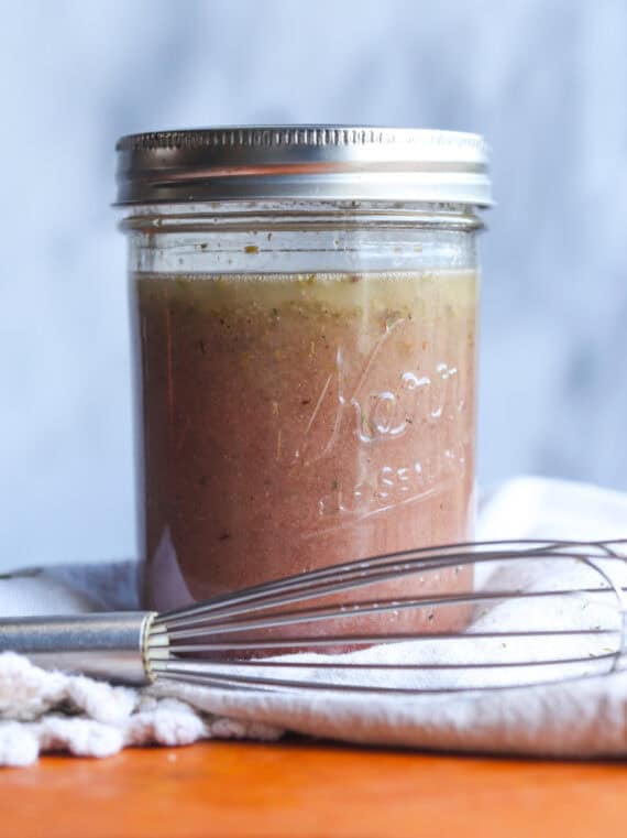 This Greek Salad Dressing recipe is easy and packed with flavor!