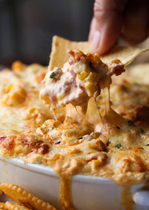 Hot Corn Dip is an easy appetizer recipe that everyone will love