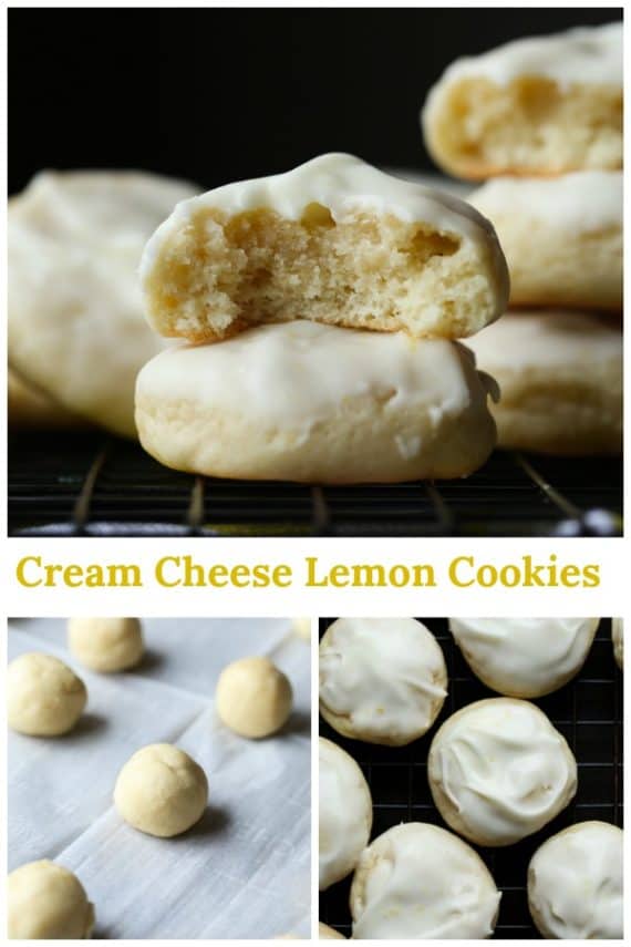 Cream Cheese Lemon Cookies