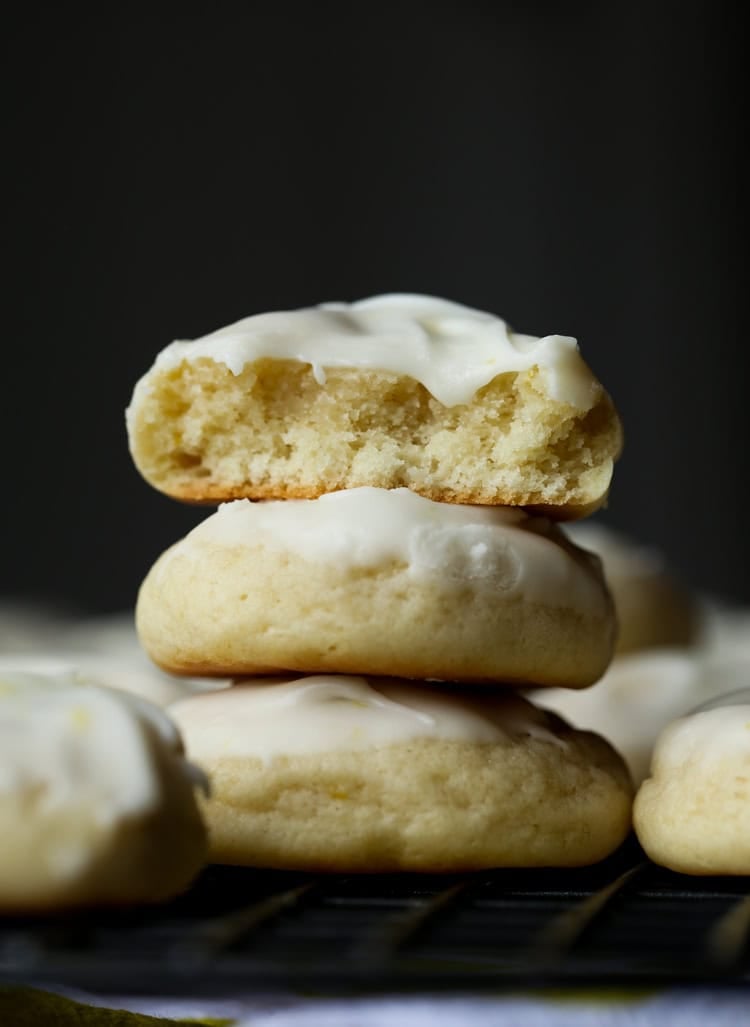 Soft Cream Cheese Lemon Cookies are thick and delicious!
