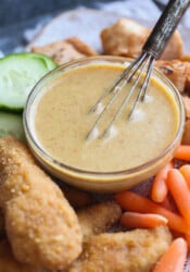Easy Honey Mustard Sauce made in 5 minutes