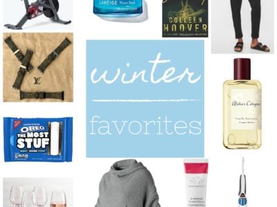 Winter Favorites | www.cookiesandcups.com