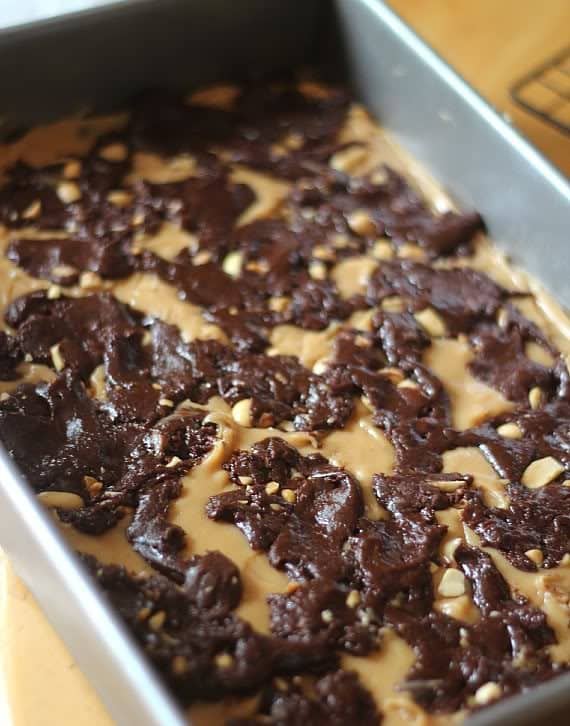 Buckeye Brownies | An Easy Peanut Butter and Chocolate Brownie Recipe