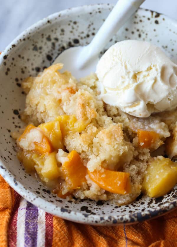 easy peach cobbler recipe