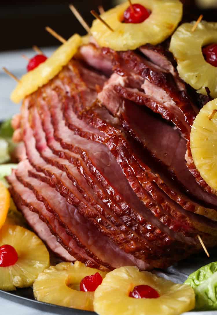 This Pineapple Baked Ham Recipe is easy