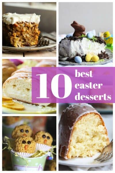 10 amazing and easy easter desserts!