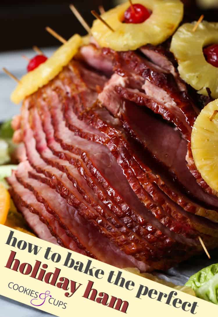 How To Bake a Holiday Ham in an oven bag with these easy baked ham recipe