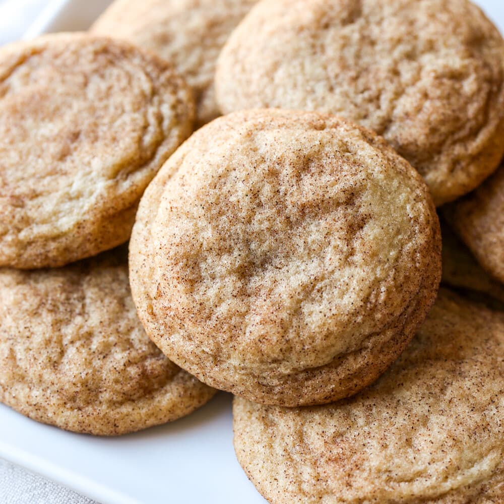 Easy Snickerdoodle Cookie Image.