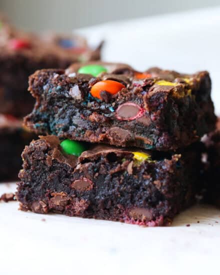 Easy M&M's Brownies Recipe