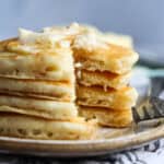 Easy, Homemade Fluffy Buttermilk Pancakes