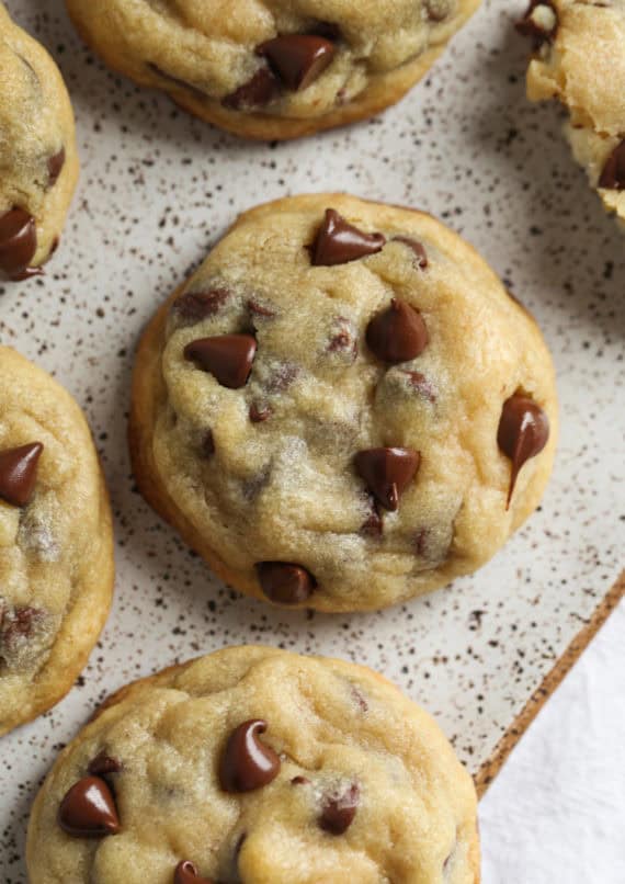 365 Days of Baking & More - Cream Cheese Chocolate Chip Cookies!!! RECIPE:   These chocolate chip cheesecake cookies are a  decadent combination of two of the most popular desserts. If you're