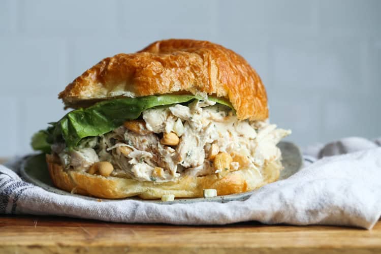 Easy Chicken Salad with rotisserie chicken