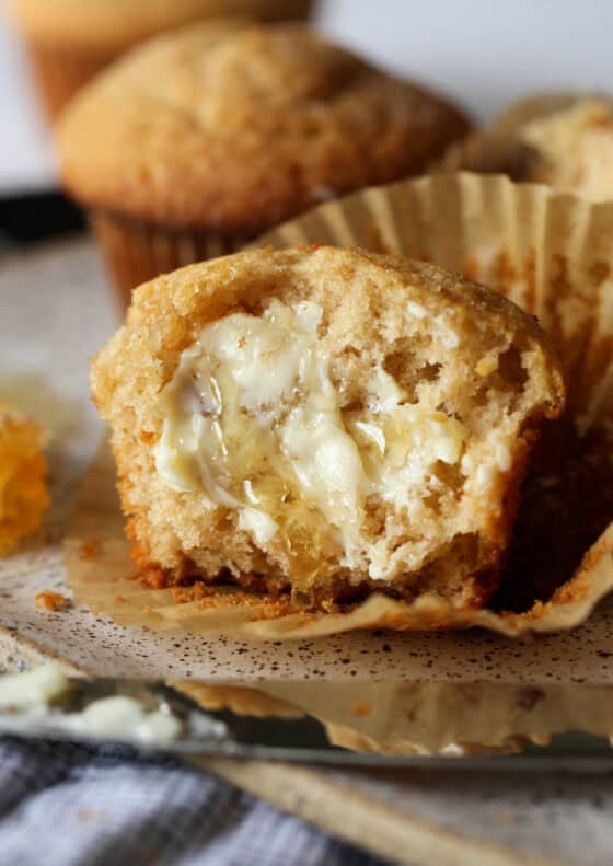 Honey Wheat Muffins