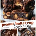 Peanut Butter Cup Brownies