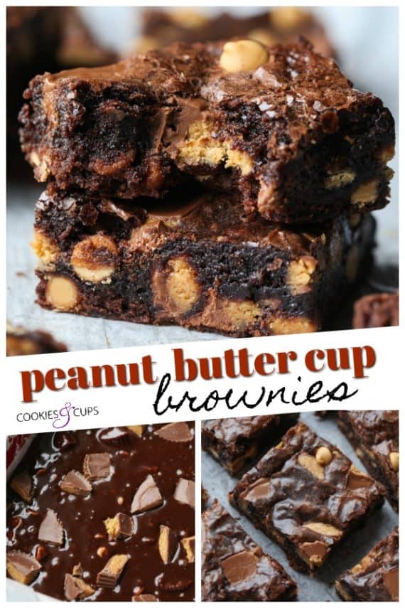 Peanut Butter Cup Brownies