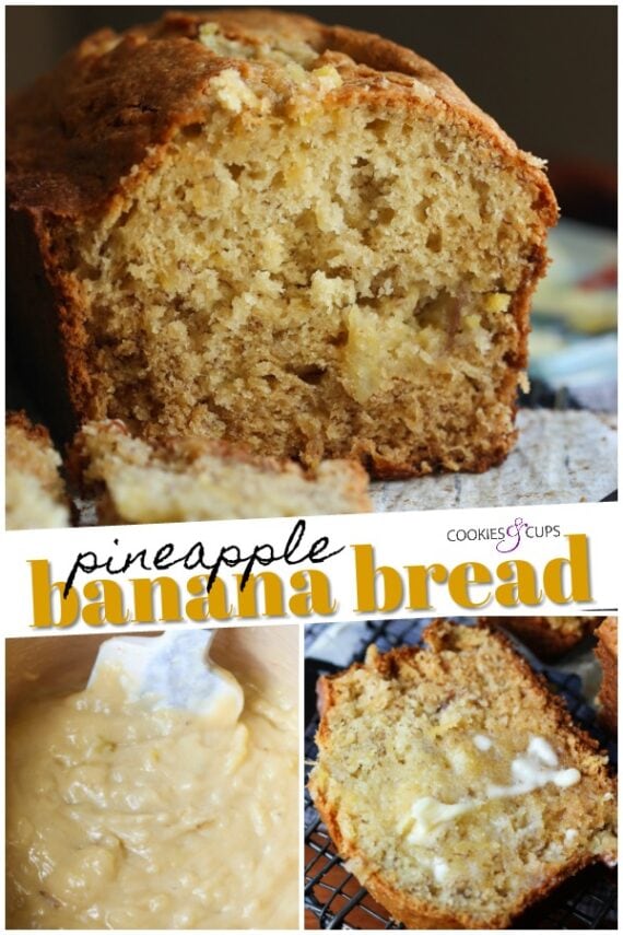 Pineapple Banana Bread