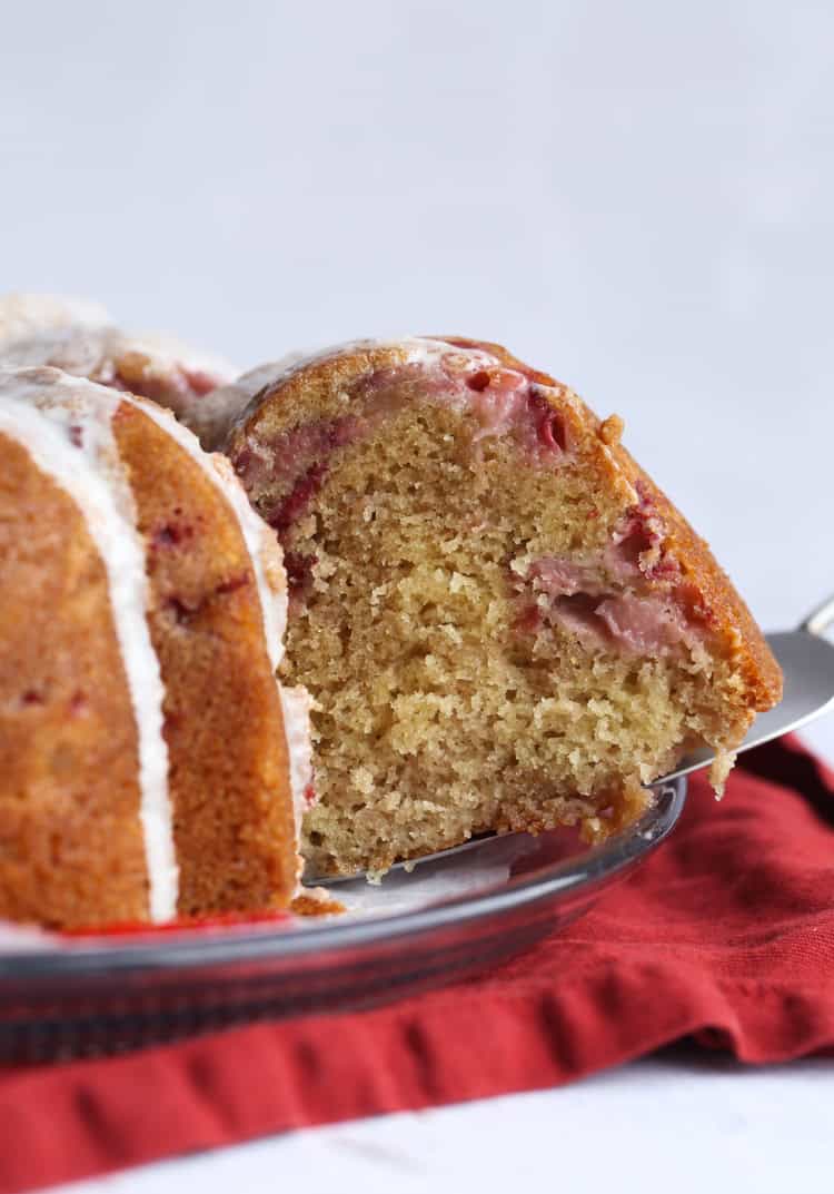 Most Moist strawberry pound cake recipe