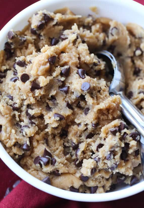 Easy Edible Cookie Dough | Cookies and Cups