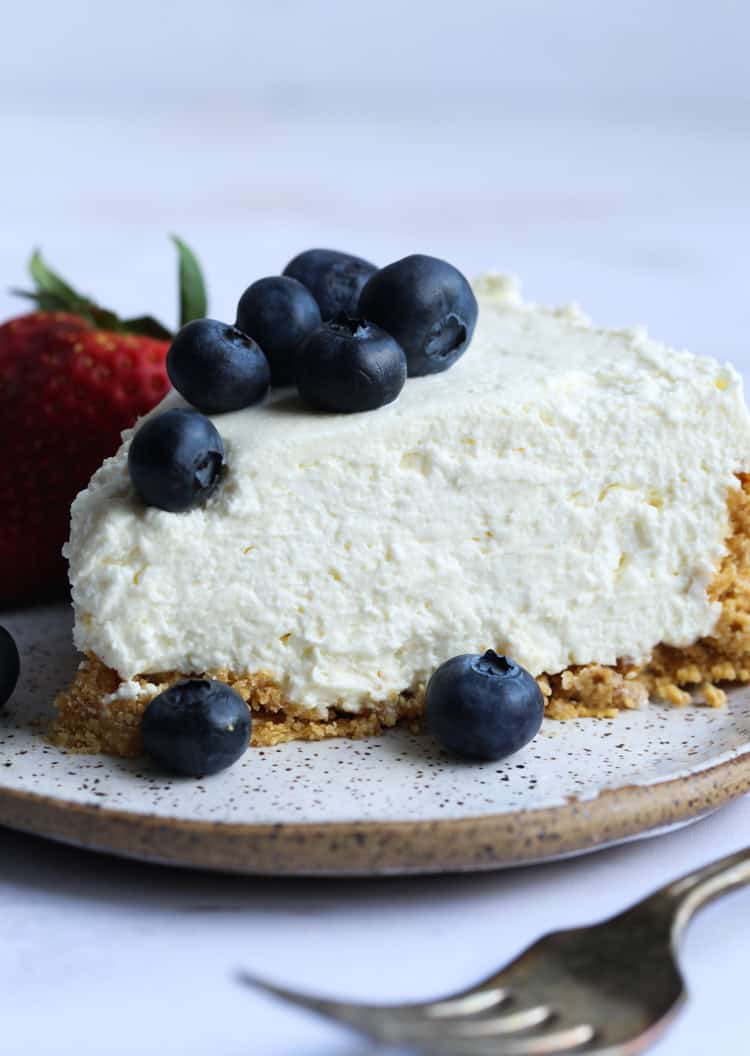 The Best NoBake Cheesecake Recipe An Easy NoBake Cheesecake