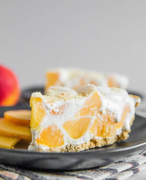icebox peach pie