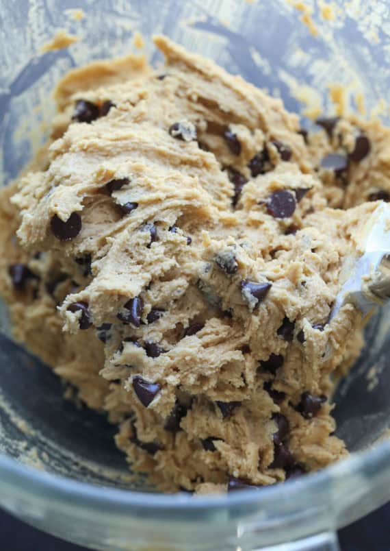 Peanut Butter Chocolate Chip Cookies Dough