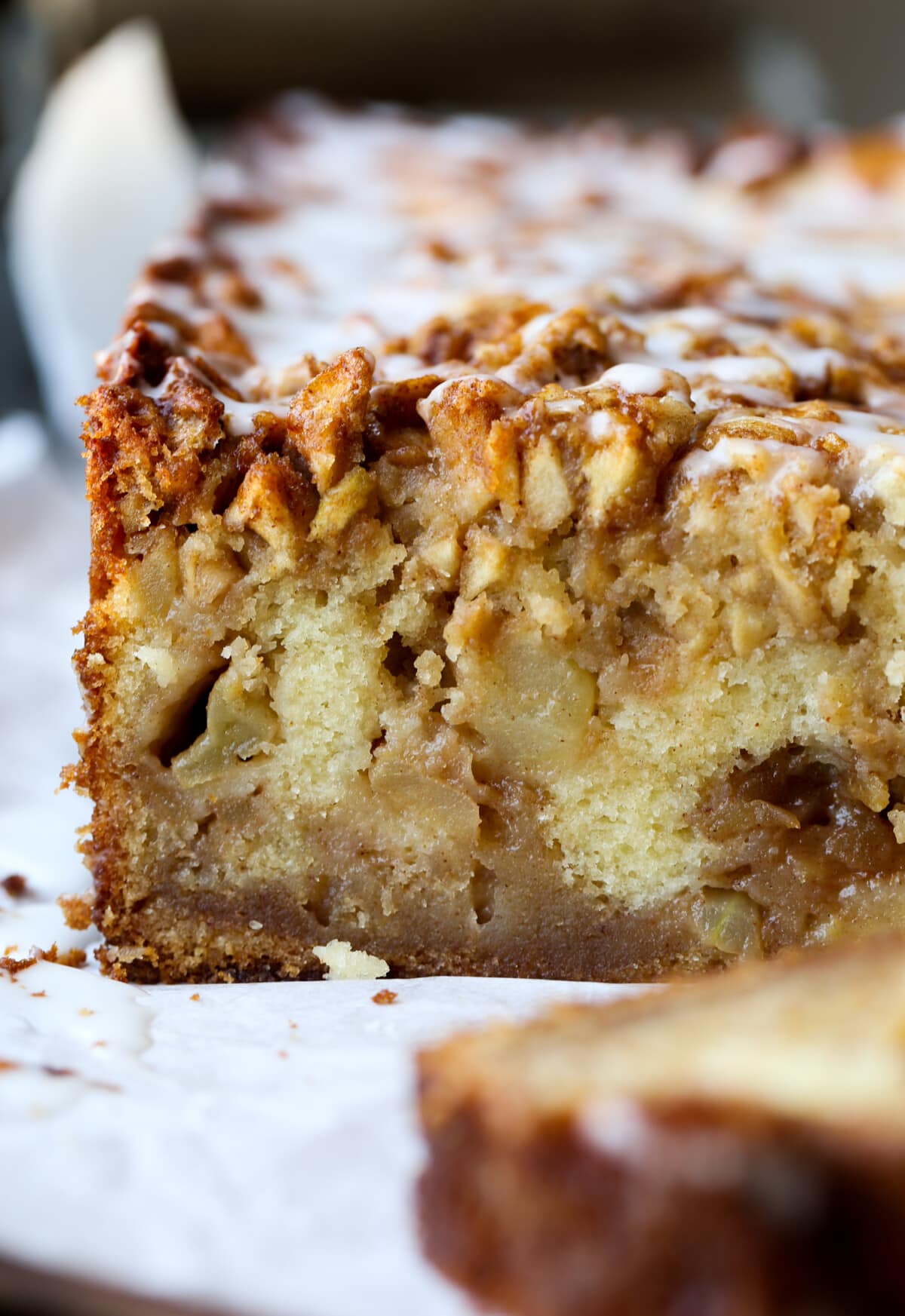 Apple Fritter Bread - Cookies and Cups