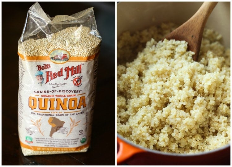 Wie man Quinoa-Salat macht